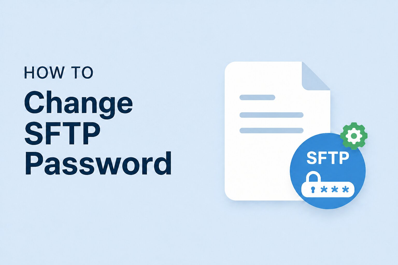How to Change SFTP Password thumbnail