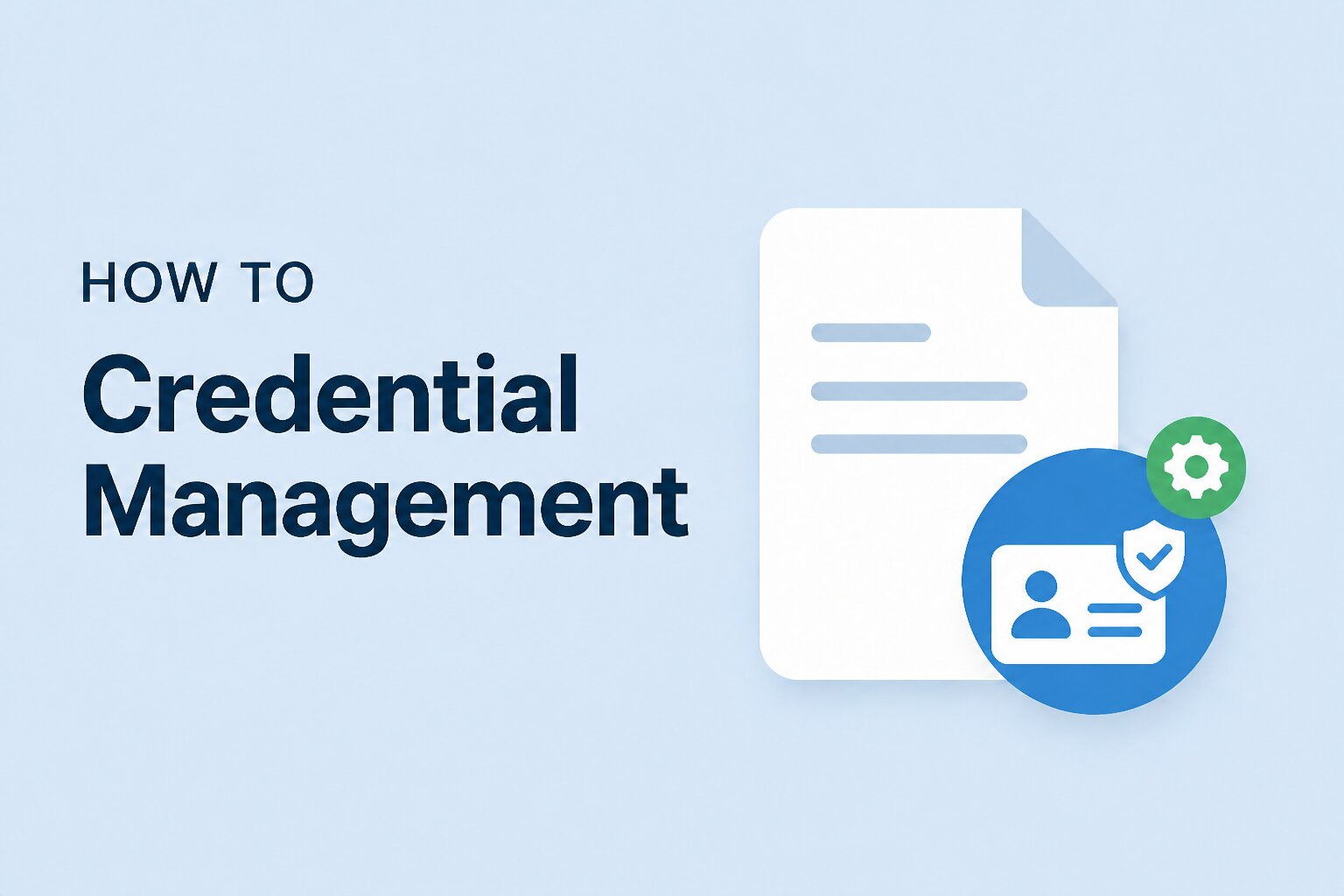 Credential Management thumbnail